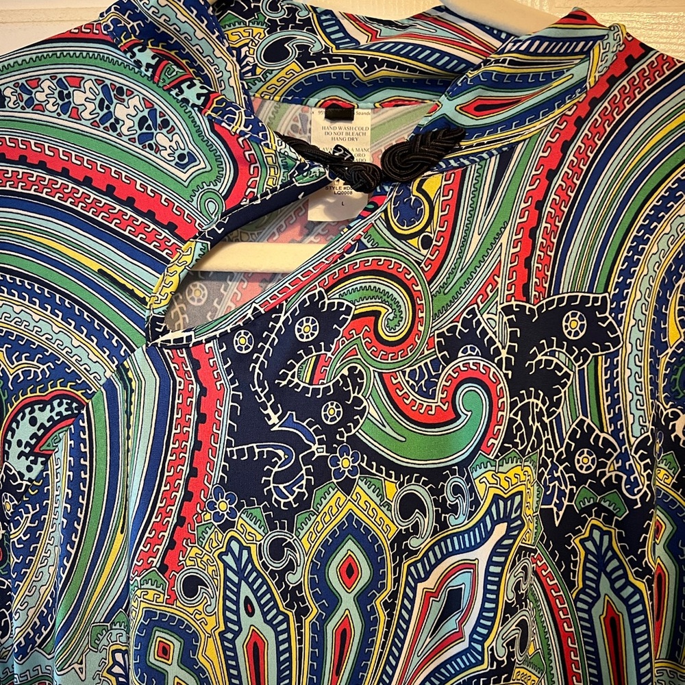 Women’s Multicolor Paisley Dress